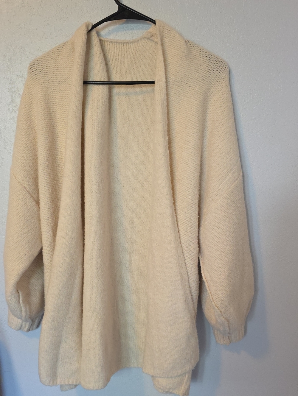 Over Sweater No Buttons Or Zipper
